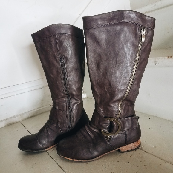 Brown Riding Boots - Picture 3 of 4